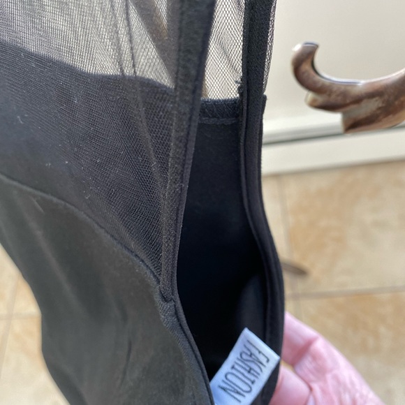 Mini black dress size L LBD GRAD PARTY BAR HOPPING COCKTAIL DRESS - Picture 6 of 6